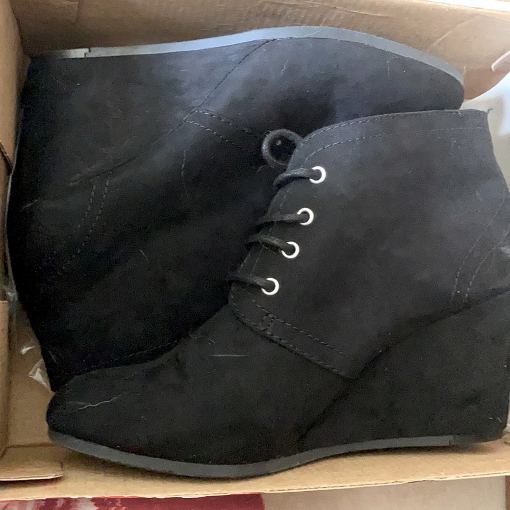 Black booties